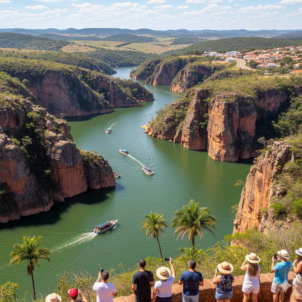 Exploring Capitólio: the Brazilian paradise of canyons and crystal-clear waters